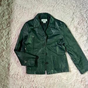 Bagatelle Classic Black Edgy Grunge Punk Gothic Punk Academia Leather Jacket